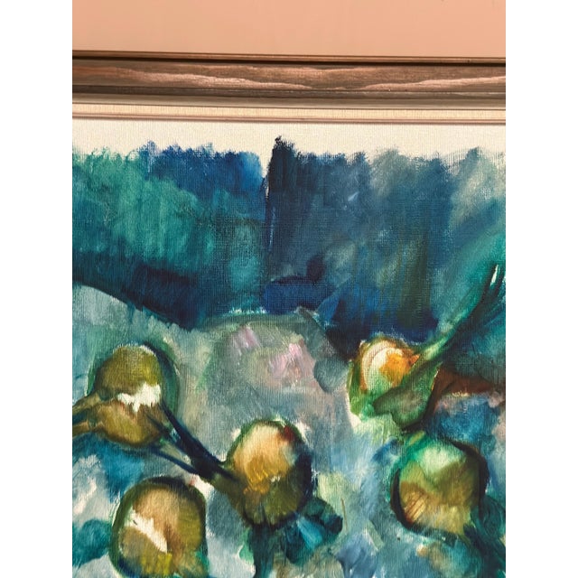 Bergengren, Abstract Composition, 1970, Oil on Canvas, Framed For Sale - Image 12 of 18