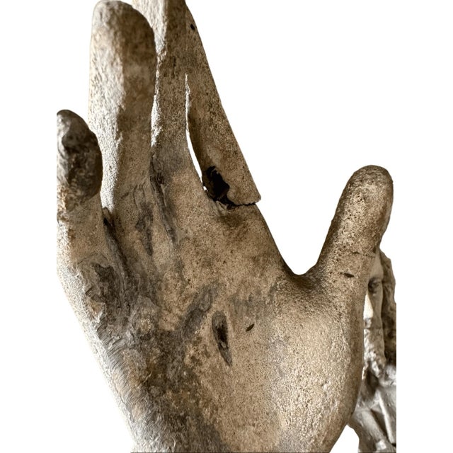 Traditional Antique Jesus Christ Limestone Statue 5’-6” For Sale - Image 3 of 6