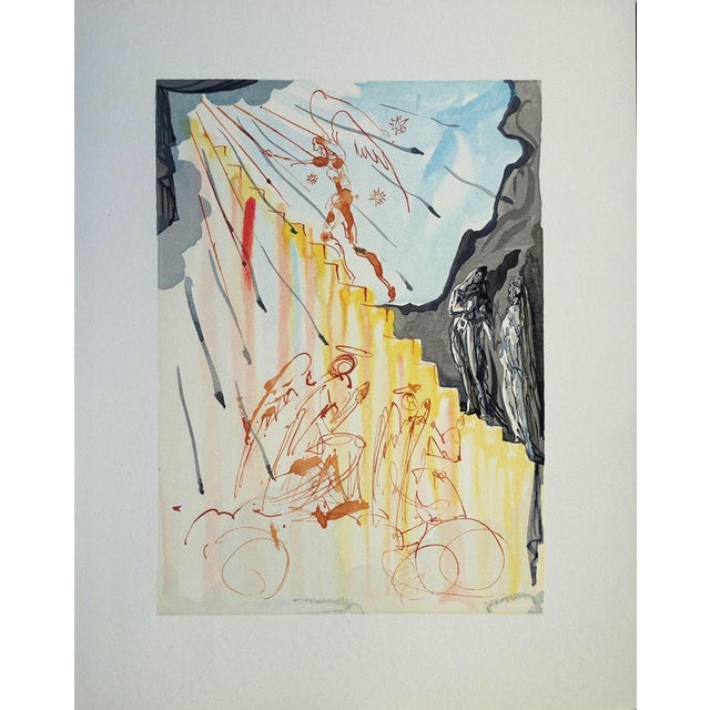 Salvador Dali, L'échelle mystique, Etching For Sale - Image 7 of 7