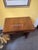 Art Deco console table Beautiful shape with rounded edges, one drawer Restored condition