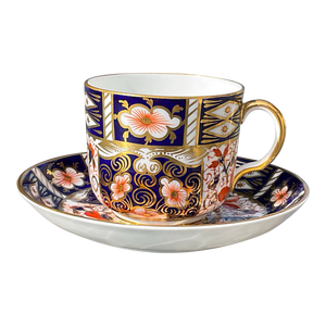 Royal Crown Derby Teacup and Saucer Circa 1921-1940