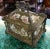 Bronze Large 19th Century Bronze & Porcelain Jewelry Casket Box For Sale - Image 8 of 10