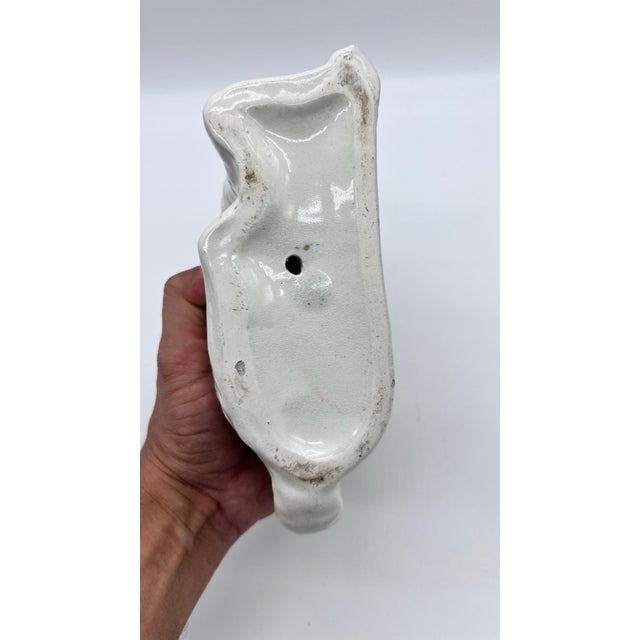 Ceramic Antique English Staffordshire Spaniel Dog, Circa 1850's For Sale - Image 7 of 12