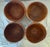 Mid-Century Modern Vintage Mid-Century Benjamin & Medwin Wooden Salad Bowls, Made in Thailand – Set of 4 For Sale - Image 3 of 9