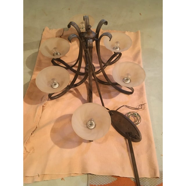 2000 - 2009 Pasquale Miranda for Feiss Chandelier For Sale - Image 5 of 7