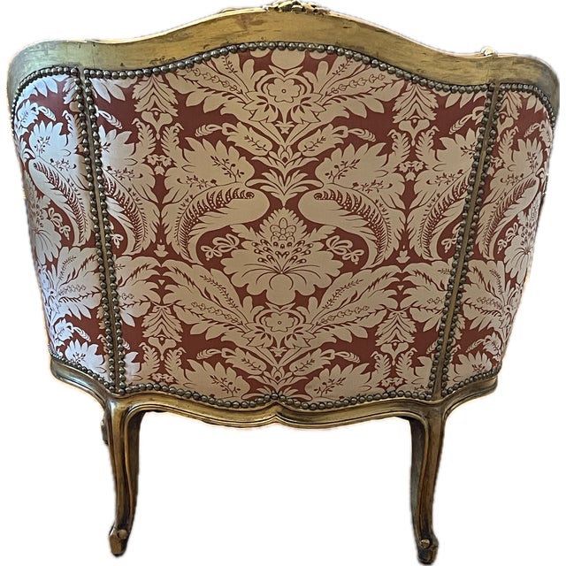 1960s Louis XV Armchairs Set (3) For Sale - Image 4 of 5