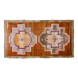 Vintage Kurdish Rug,7'8"x14'6" For Sale