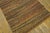 1920s Multi Brown Stripe Antique American Shaker Rug 3' X 23'3" Knotted Pile Wool Carpet For Sale - Image 10 of 17
