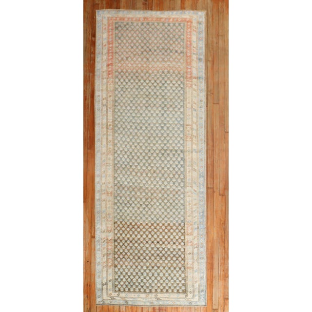 an antique Persian saraband wide-size runner from the 2nd quarter of the 20th century Details rug no. j3024 size 3' 9" x...