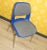 Plastic Stacking Chairs with Seat Cushion Bright Blue/Grey Dipiplast, 2010s, Set of 2 For Sale - Image 3 of 10