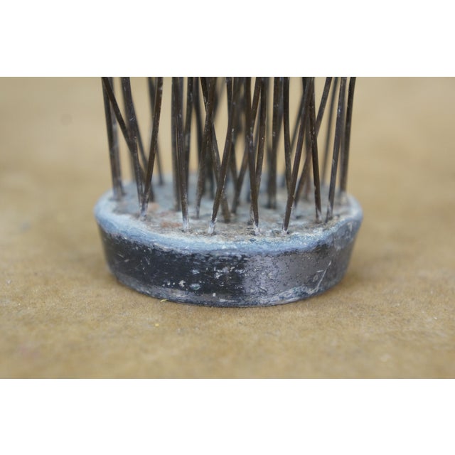 Chinese Ceramic Flower Frog Bonsai Dragon Bud Vase W Cloud Feet 7" For Sale - Image 18 of 18