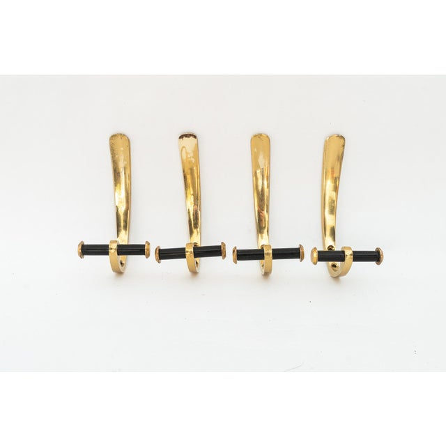 Metal Wall Hooks from Hertha Baller, 1950s, Set of 4 For Sale - Image 7 of 8
