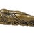 20th Century Antique Chinese Handcrafted Brass Reclining Buddha Statue For Sale - Image 4 of 9