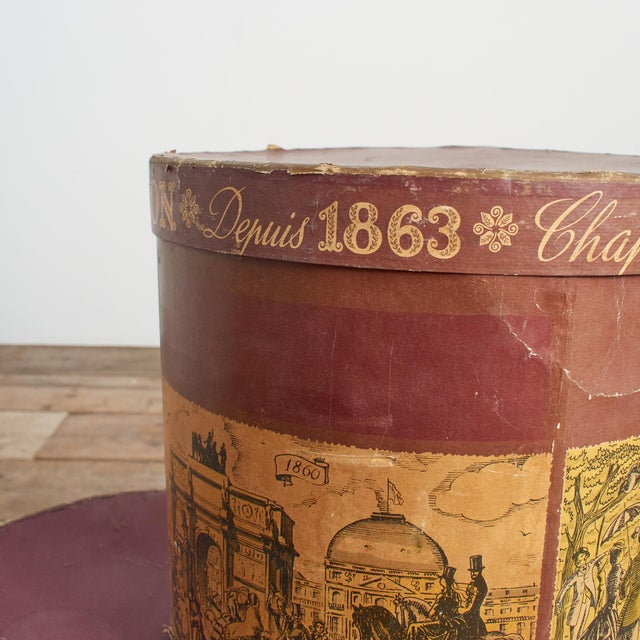 French Hat Boxes, 19th Century, Set of 3 For Sale - Image 5 of 14