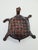 Turtle Figurine in Natural Leather, 1960s-1970s For Sale - Image 12 of 14