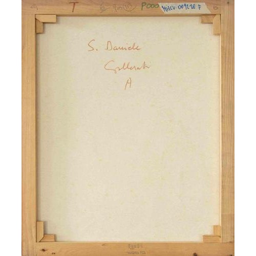 Alberto Gallerati, San Daniele, Oil Painting on Canvas, 1970s For Sale - Image 4 of 5