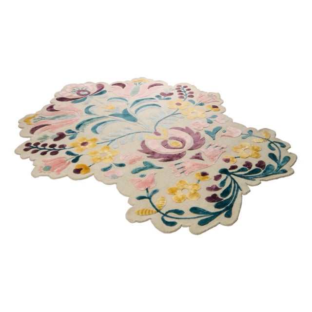 Efflorescent Area Rug in Wool by Murano Shutters For Sale