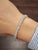 Modern 11.30 Ct Emerald Cut Diamond Tennis Bracelet For Sale - Image 3 of 8