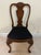 Antique Hand Carved Queen Anne Walnut Chairs - Set of 4 For Sale - Image 10 of 18