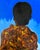 Behind Me, 2, Acrylic Silhouette Painting, by Emmanuel Akolo (2023) Acrylic on Canvas For Sale