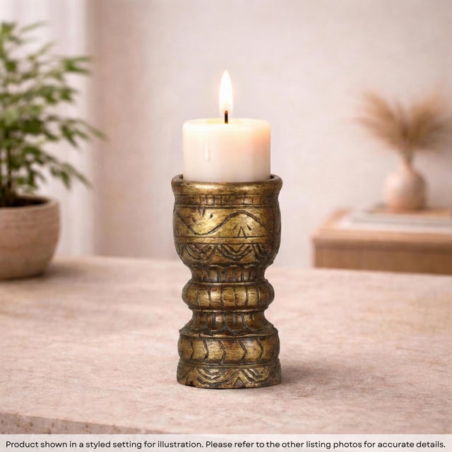 Dimensions: 5" W x 5" D x 9" H The listed dimensions are measured from one extremity to the other, height wise and width...