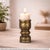 Dimensions: 5" W x 5" D x 9" H The listed dimensions are measured from one extremity to the other, height wise and width...