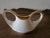Mid-Century Modern Vintage Pearl China Company Mini Opalescent Ceramic Sugar and Creamer Set For Sale - Image 3 of 11