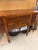 1900 - 1909 Regency/Federal Figured Mahogany Sideboard With Bowed Ends, Turned Legs, and the Distinctive Arched Center Panel. For Sale - Image 4 of 12