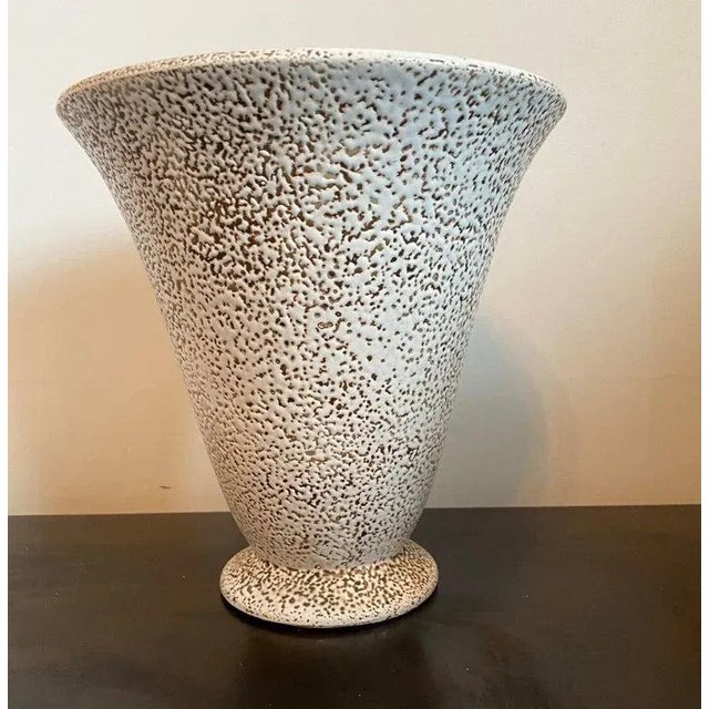 White French Art Deco 1930s Torchiere Ceramic Table Lamp For Sale - Image 8 of 11