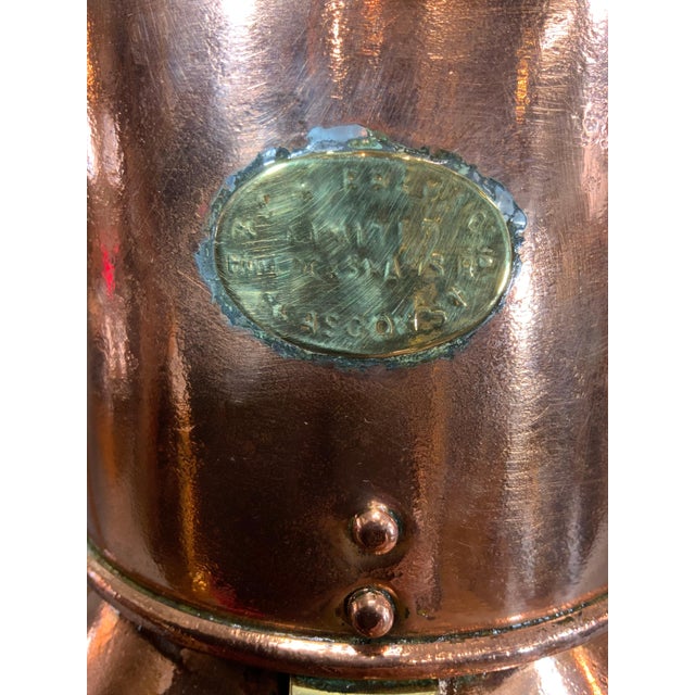 Solid Copper Ship’s Anchor Lantern by Meteorite of England For Sale - Image 9 of 12