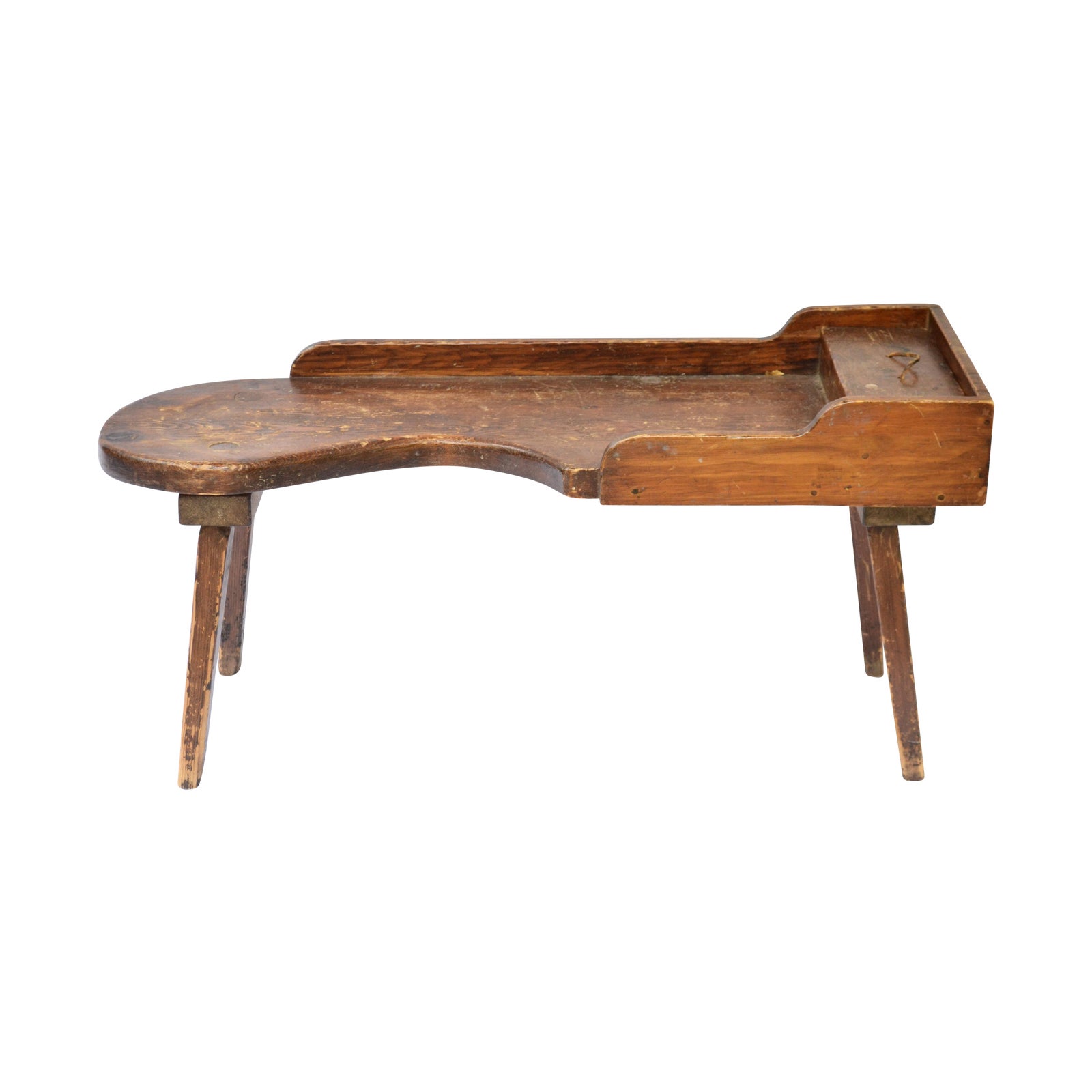 Primitive Wooden Cobbler's Bench Chairish