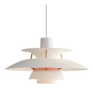 Poul Henningsen 'Modern White' PH5 Mini Pendant for Louis Poulsen