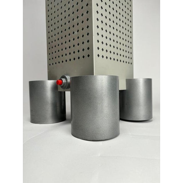 WWF Tower Table or Floor Lamp by Matteo Thun and Andrea Lera for Bieffeplast, Italy, 1980s For Sale - Image 3 of 11