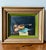 Mid-Century Modern Vintage Mid-Century Violin Still Life Painting in Gilt Frame With Velvet Liner For Sale - Image 3 of 18