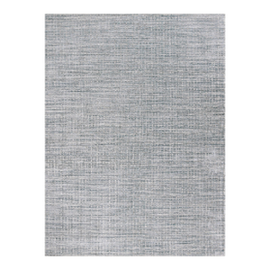 Simplicity Comfort Blue Beige Hand Loomed Rug 12ft 7in X 13ft