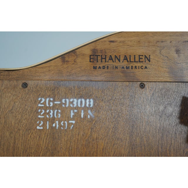 1990s Ethan Allen Country French Curio Cabinet For Sale - Image 17 of 17