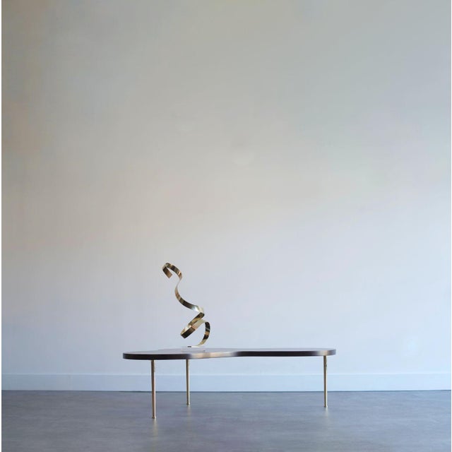 Mid 20th Century Freeform Coffee Table by T.H. Robsjohn-Gibbings for Widdicomb, Circa 1950s For Sale - Image 5 of 8