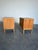 Wood Pair of Mid Century Danish Three Drawer Chests, Bedside Table Nightstands For Sale - Image 7 of 12