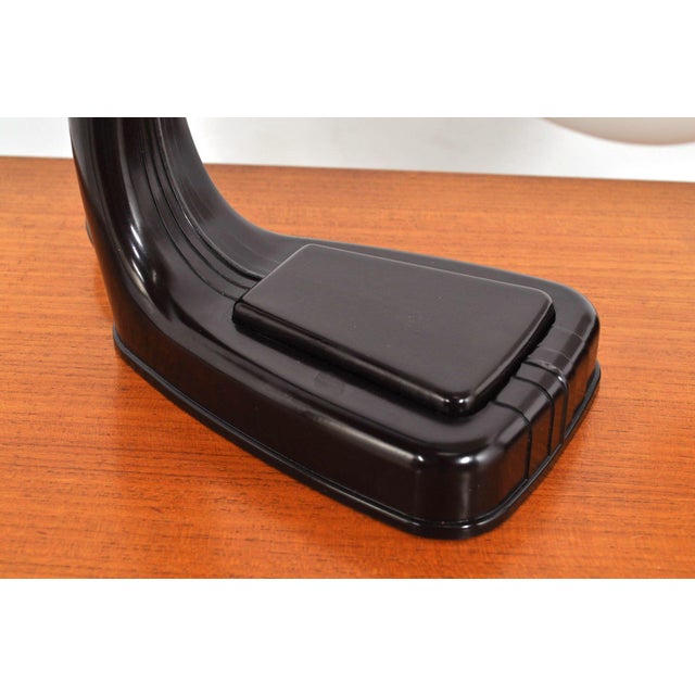 Vintage Bakelite Wall Light in Milk Glass, 1960s For Sale - Image 4 of 8