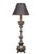 Antique Rococo Pewter Floor Lamp, Italy, 1900s For Sale - Image 10 of 10