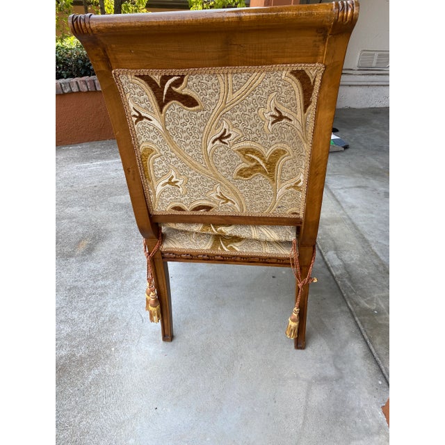 Mid 20th Century Louis XV Fauteuil Chair From Mid Century France For Sale - Image 9 of 10