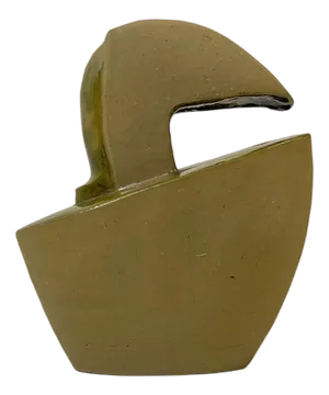 Surrealist Entity in Glazed Ceramic by Aksel Hansen, 1960s
