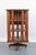 Vintage Oak Spinning Side Table Bookcase For Sale In New York - Image 6 of 9