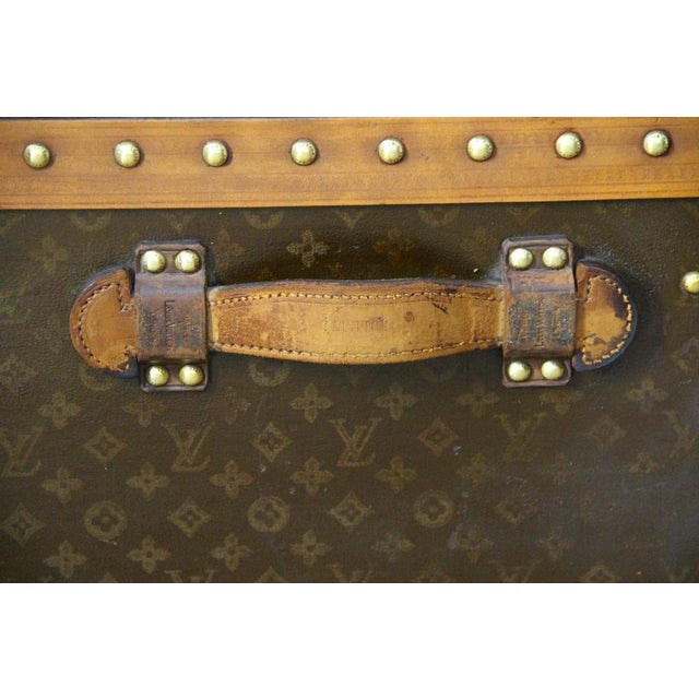 Metal Cabin Trunk by Louis Vuitton, 1920 For Sale - Image 7 of 18