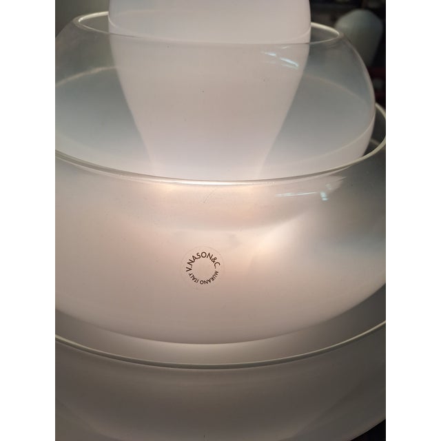 Lotus Table Lamp in Irridescent Murano Glass by Carlo Nason for Mazzega, 1980s For Sale - Image 11 of 12