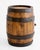 Italian Oak and Iron-Bound Coopered Barrel, 19th Century For Sale - Image 9 of 17