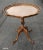 Mid 20th Century Chippendale Style Burl Walnut Pierced Gallery Piecrust Tilt Top Tea Table For Sale - Image 5 of 7
