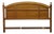 Thomasville Furniture Country Spirit Collection Solid Oak King Size Headboard 26011 For Sale