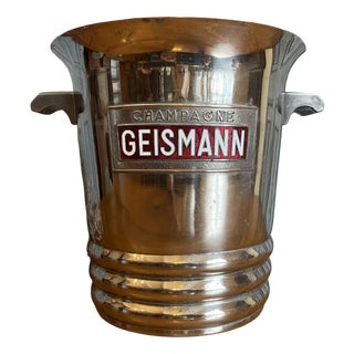 Vintage French Champagne Cooler from Geismann, 1920s For Sale