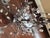 Tuscan Late 20th Century Tuscan Wrought Iron Branch Chandelier With Crystal Leaves & Teardrops For Sale - Image 3 of 6
